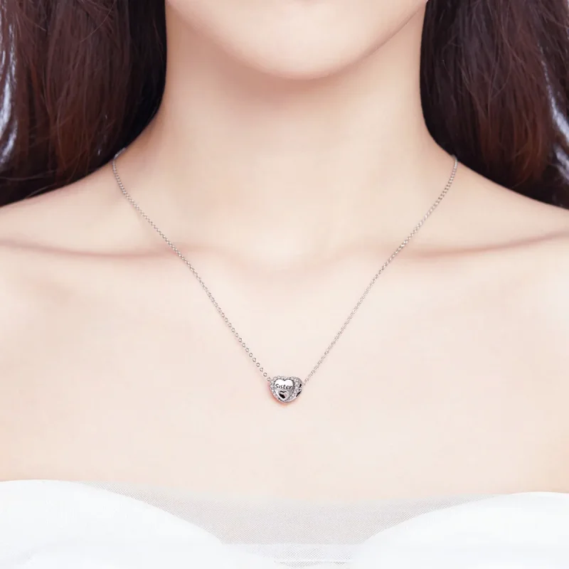 (bilde for) Pandora Style Sølv Søster Charm - SCC1141 - Vis 3