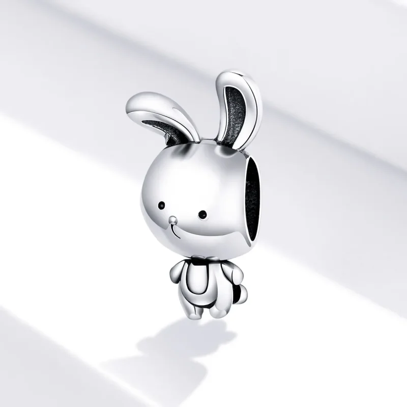 (bilde for) Pandora Style Sølv Søt Bunny Charm - SCC1517 - Vis 2
