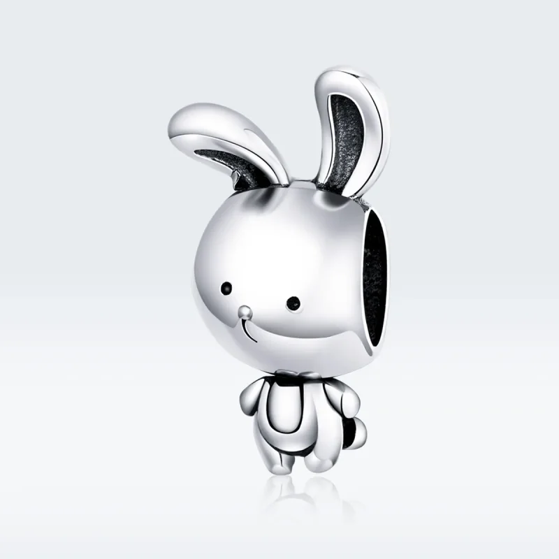 (bilde for) Pandora Style Sølv Søt Bunny Charm - SCC1517 - Vis 5