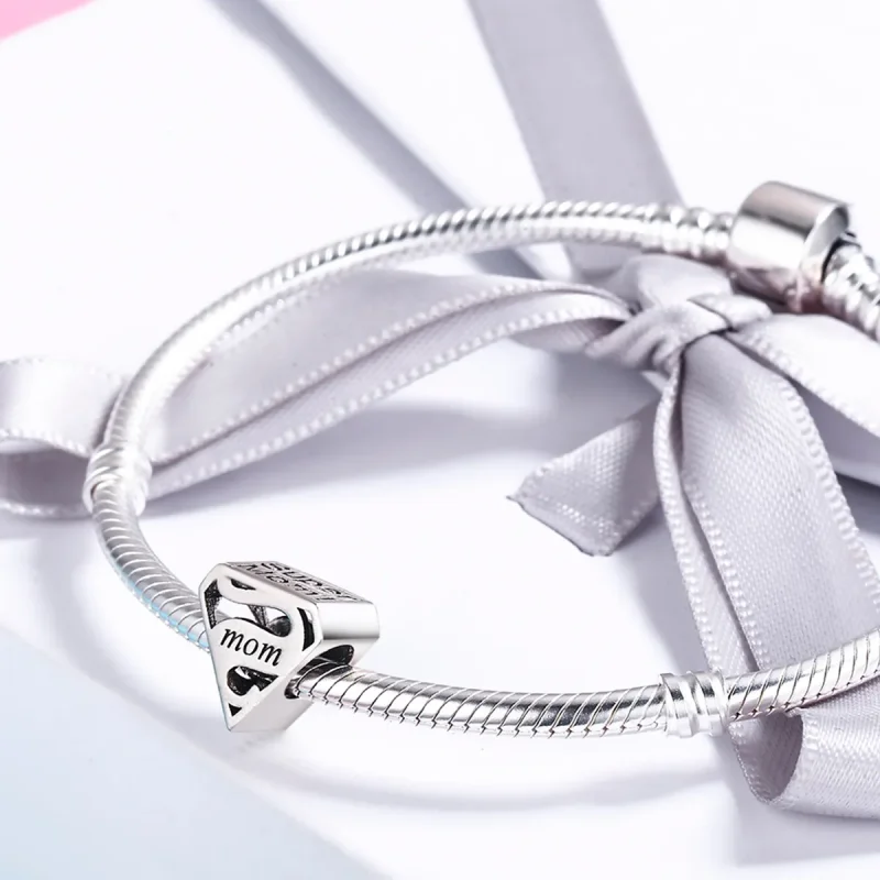 (bilde for) Pandora Style Sølv Super Mom Charm - SCC429 - Vis 4