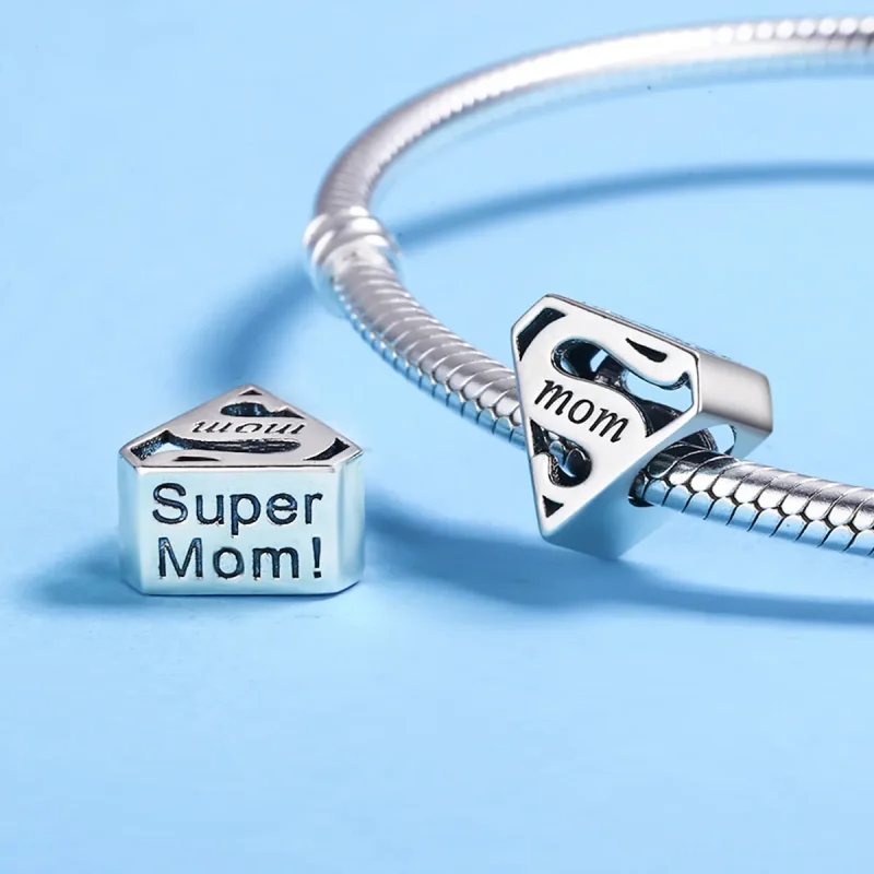 (bilde for) Pandora Style Sølv Super Mom Charm - SCC429 - Vis 5