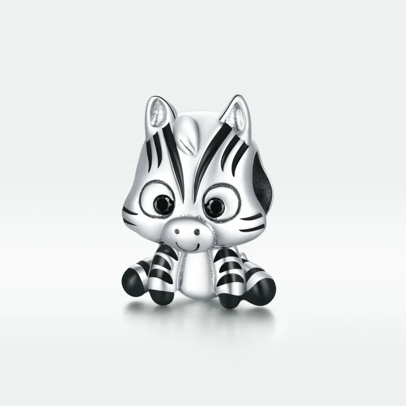(bilde for) Pandora Style Sølv tegneserie Zebra Charm - BSC387 - Vis 5
