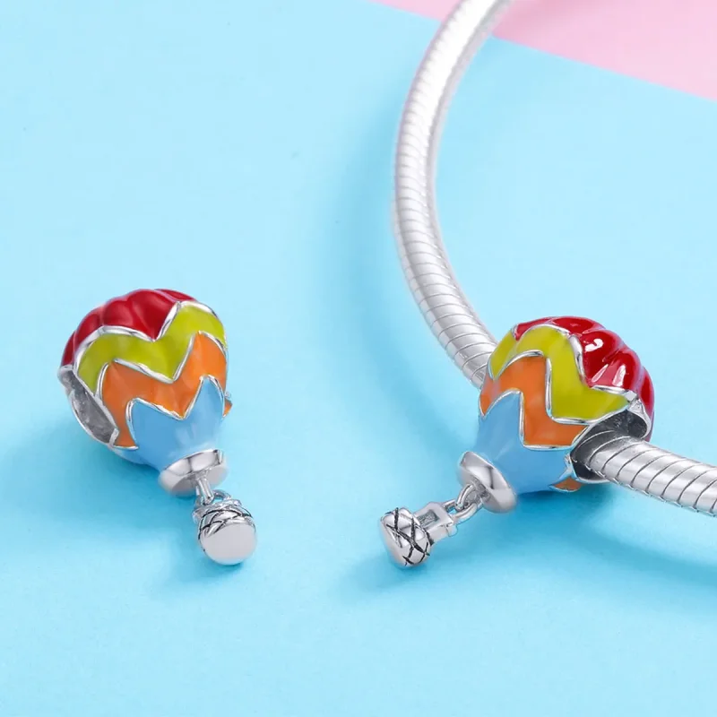 (bilde for) Pandora Style Sølv Tyrkiske Varmluftsballonger Charm - SCC867 - Vis 3