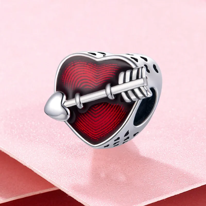 (bilde for) Pandora Style Sølv Valentinsdag First Love Charm - SCC480 - Vis 4