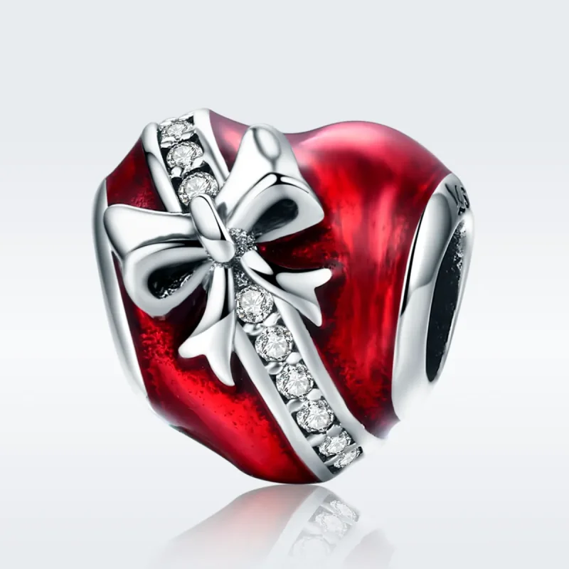 (bilde for) Pandora Style Sølv Valentinsdag Kjærlighetsgave Charm - SCC741 - Vis 3