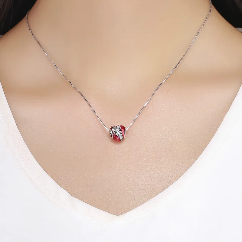 (bilde for) Pandora Style Sølv Valentinsdag Kjærlighetsgave Charm - SCC741 - Vis 5