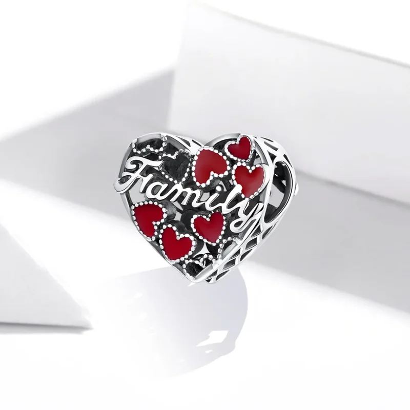 (bilde for) Pandora Style Sølv Varm Familie Charm - SCC1750 - Vis 2
