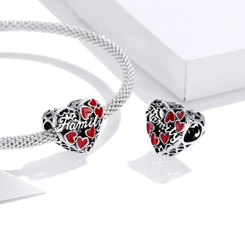 (bilde for) Pandora Style Sølv Varm Familie Charm - SCC1750 - Vis 4