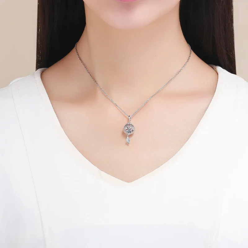 (bilde for) Pandora Style Sølvbevart Flower Dingle - SCC1123 - Vis 5