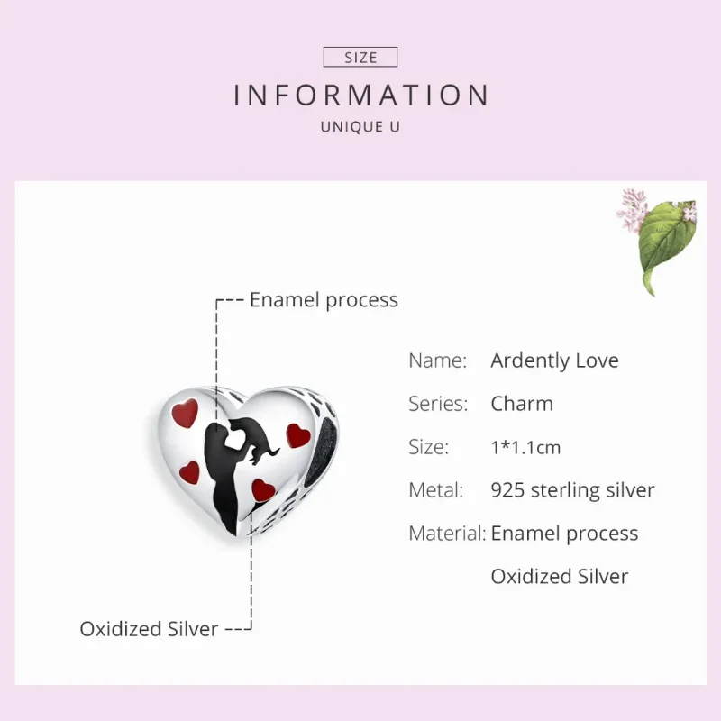 (bilde for) Pandora Style Sølvpels Mamma Charm - SCC1508 - Vis 7