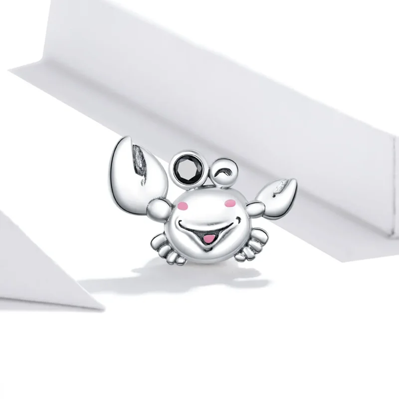 (bilde for) Pandora Style Small Crab Charm - SCC1655 - Vis 2