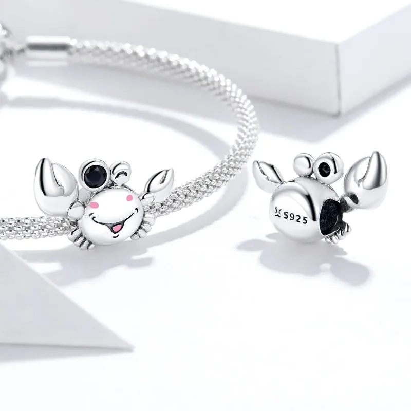 (bilde for) Pandora Style Small Crab Charm - SCC1655 - Vis 4