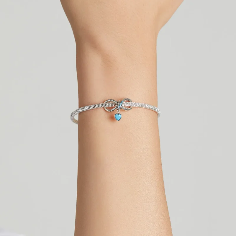 (bilde for) Pandora Style Spirit Snake Infinite Love Charm - SCC2004 - Vis 5