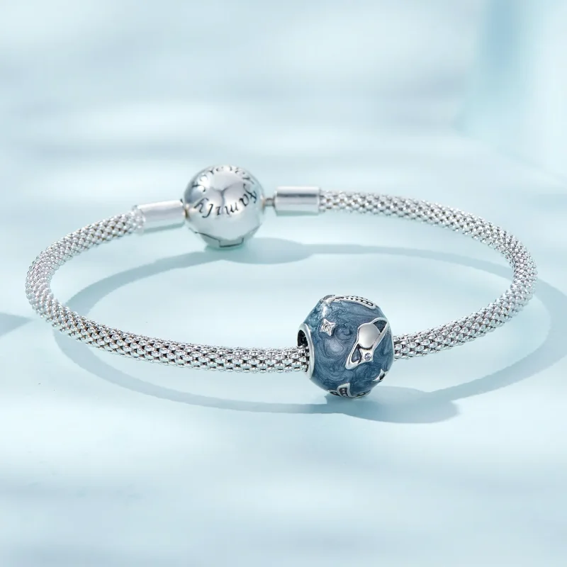 (bilde for) Pandora Style Star Galaxy Charm - SCC2368 - Vis 4