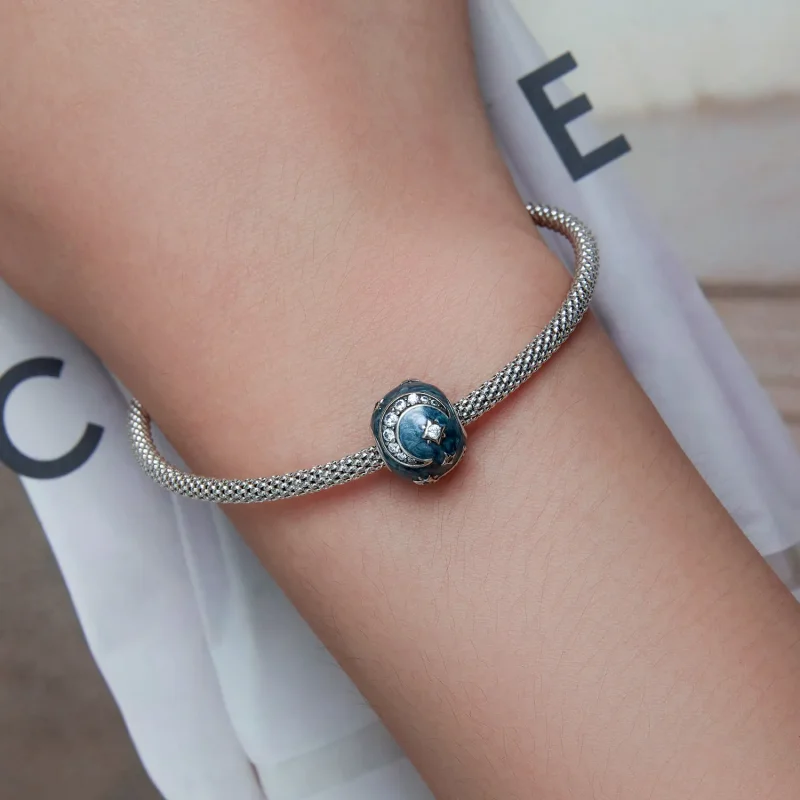 (bilde for) Pandora Style Star Galaxy Charm - SCC2368 - Vis 6