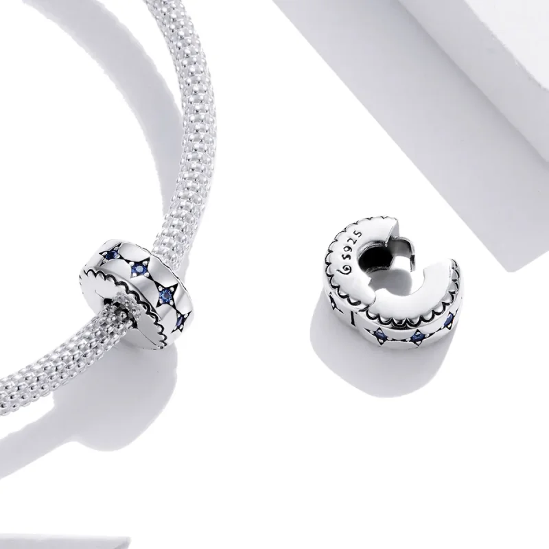 (bilde for) Pandora Style Starry Clip - BSC443 - Vis 4