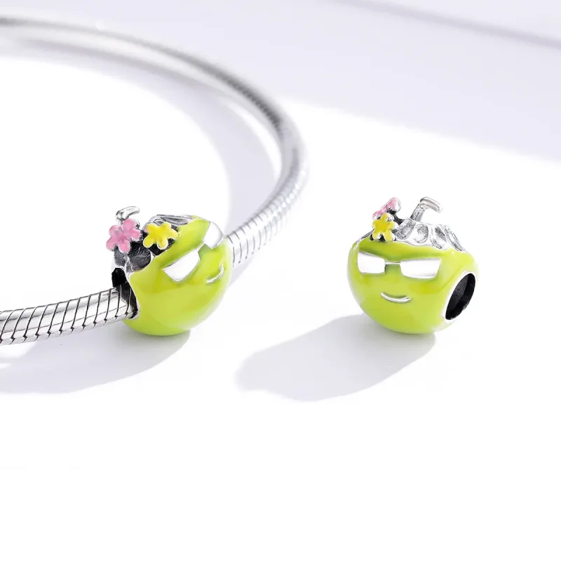 (bilde for) Pandora Style Summer Coconut Charm - SCC1528 - Vis 4
