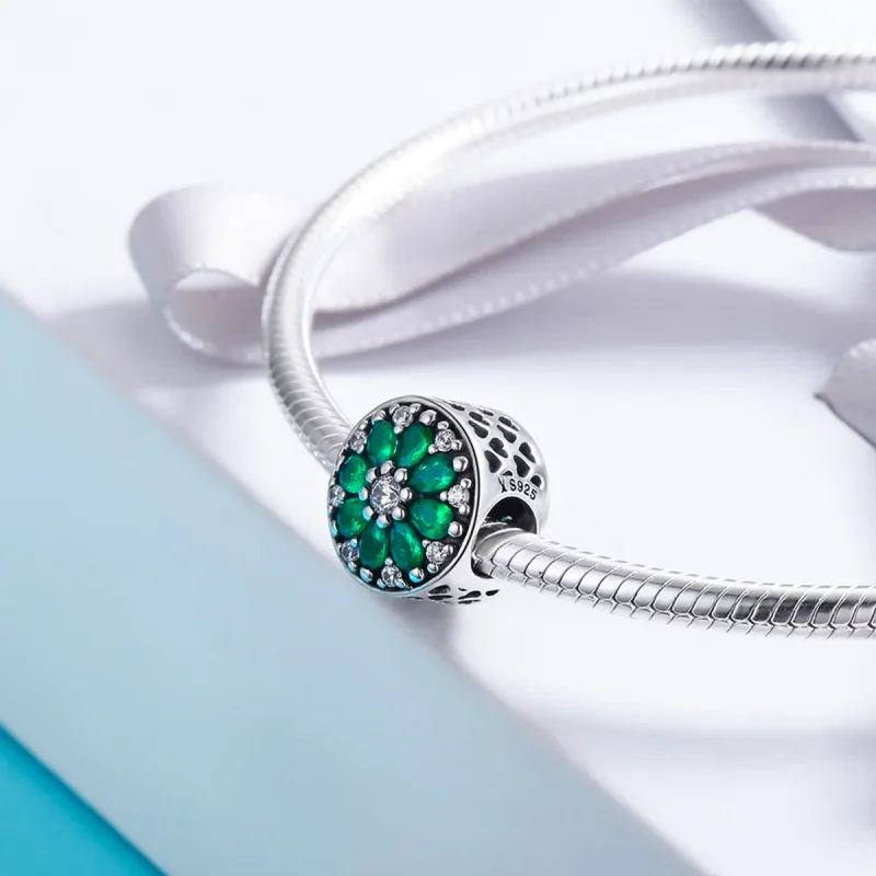 (bilde for) Pandora Style Summer Green Charm - SCC629 - Vis 4
