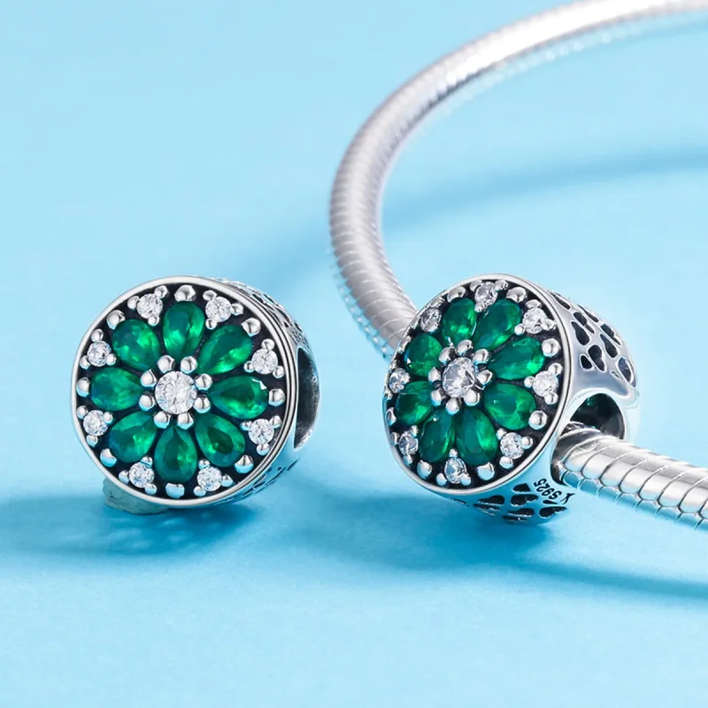 (bilde for) Pandora Style Summer Green Charm - SCC629 - Vis 5