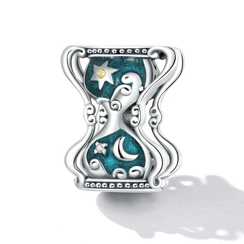 (bilde for) Pandora Style Sun and Moon Timeglass Charm - SCC2265 - Vis 2
