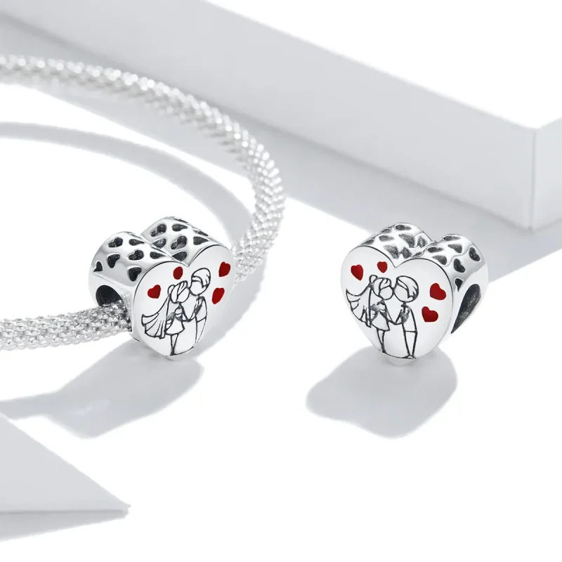 (bilde for) Pandora Style Sweet Time Charm - BSC358 - Vis 4