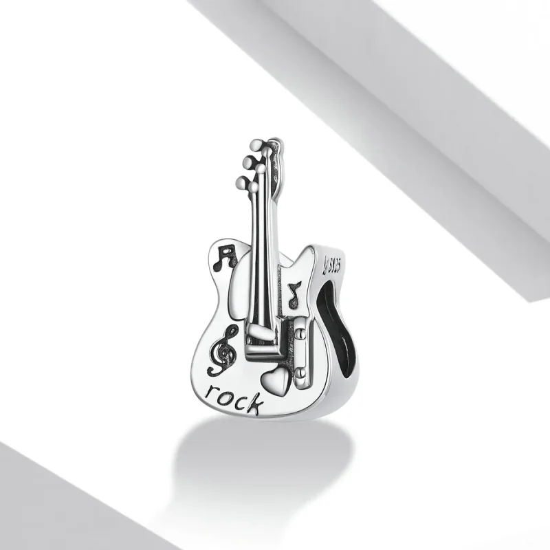 (bilde for) Pandora Style Vintage Bass Charm - SCC2076 - Vis 2