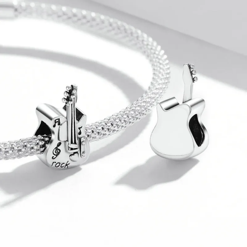 (bilde for) Pandora Style Vintage Bass Charm - SCC2076 - Vis 4