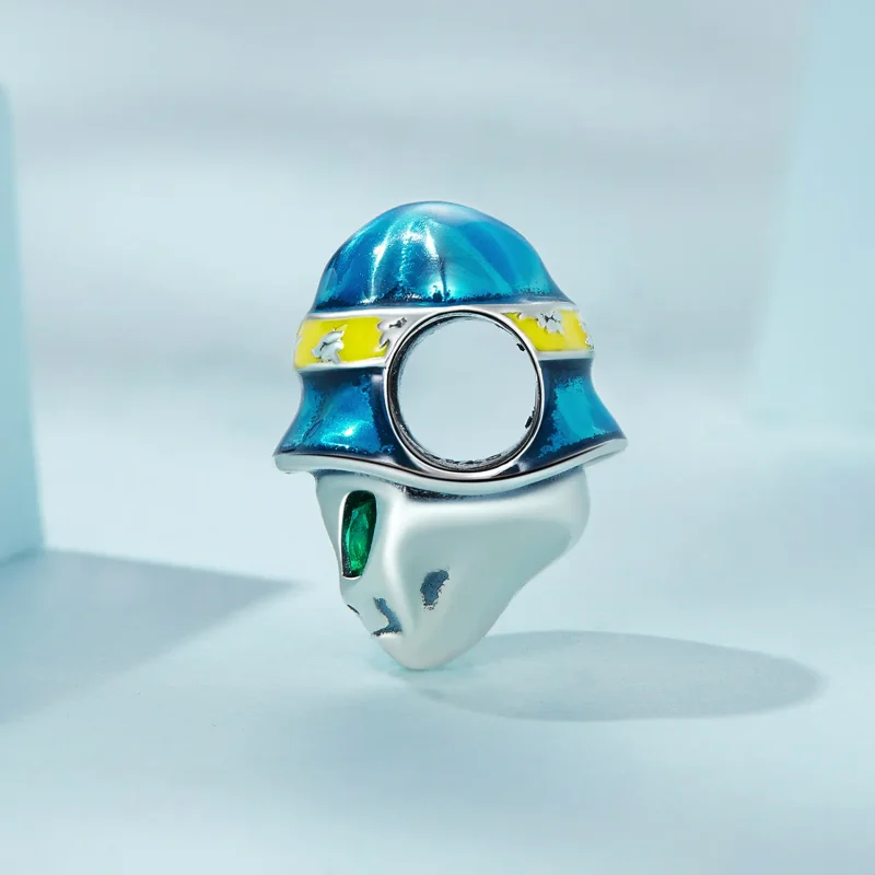 (bilde for) Pandora Style Weird Alien Charm - SCC2393 - Vis 3