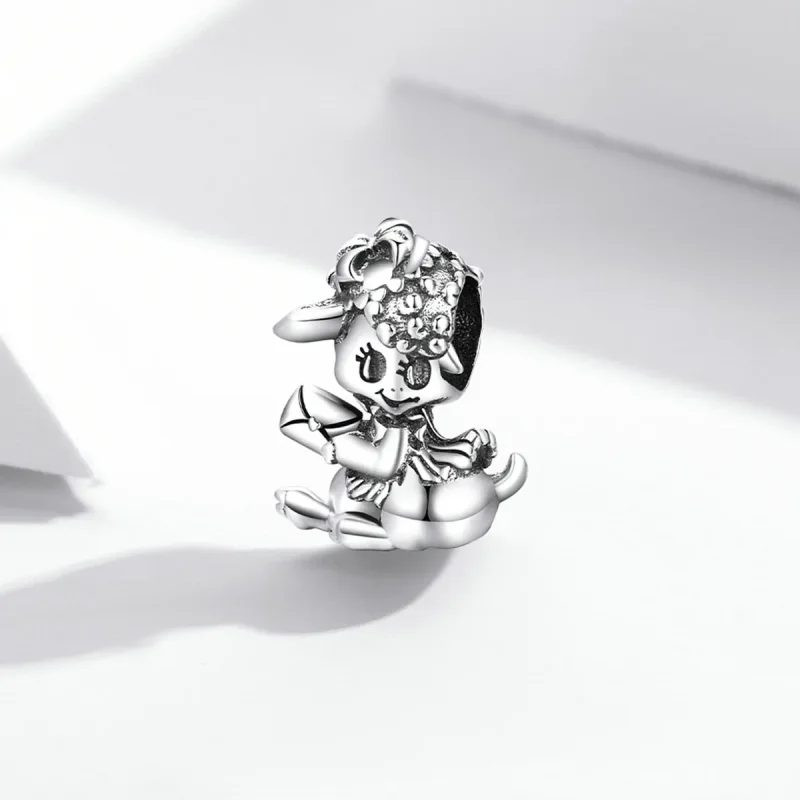 (bilde for) Pandora Style Western Style Little Sheep Charm - SCC2043 - Vis 2