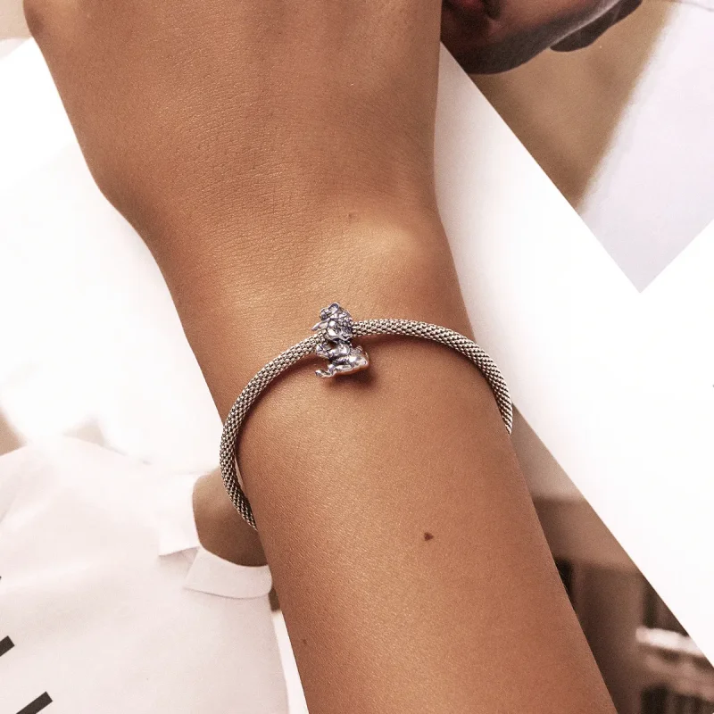 (bilde for) Pandora Style Western Style Little Sheep Charm - SCC2043 - Vis 5