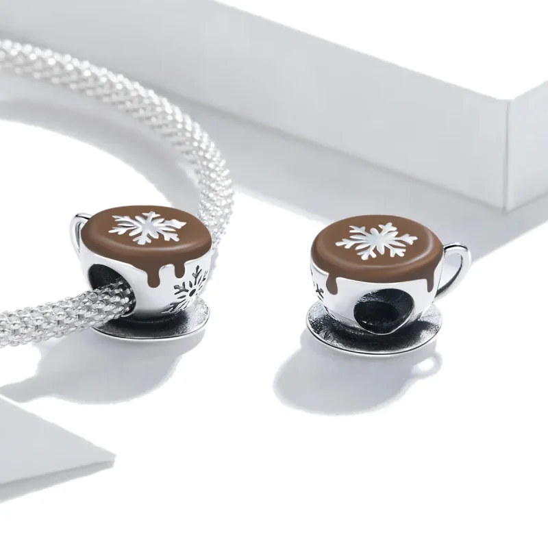 (bilde for) Pandora Style Winter Coffee Charm - BSC361 - Vis 4