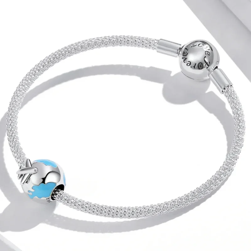 (bilde for) Pandora Style World Travel - Plane Set Sail Charm - SCC2026 - Vis 3