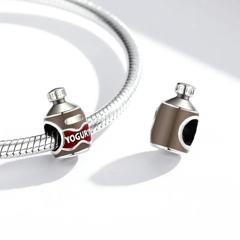 (bilde for) Pandora Style Yoghurt Bottle Charm - SCC1967 - Vis 4