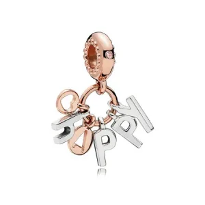 (bilde for) Butterfly Pandora Shine anheng med klare cubic zirconia - 787017NPO