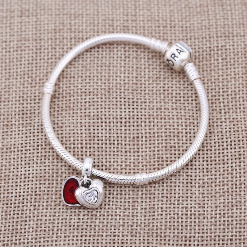 (bilde for) Butterfly Pandora Shine anheng med klare cubic zirconia - 791244CZ - Vis 2