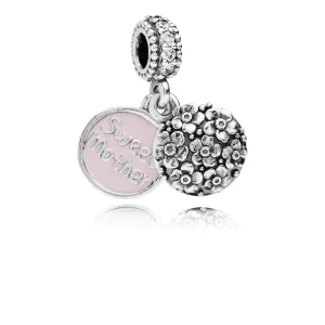 (bilde for) Butterfly Pandora Shine anheng med klare cubic zirconia - 791285CZ