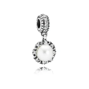 (bilde for) Butterfly Pandora Shine anheng med klare cubic zirconia - 791385P