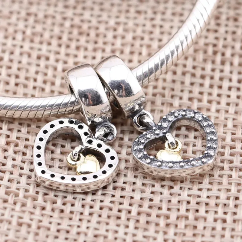 (bilde for) Butterfly Pandora Shine anheng med klare cubic zirconia - 791421CZ - Vis 2