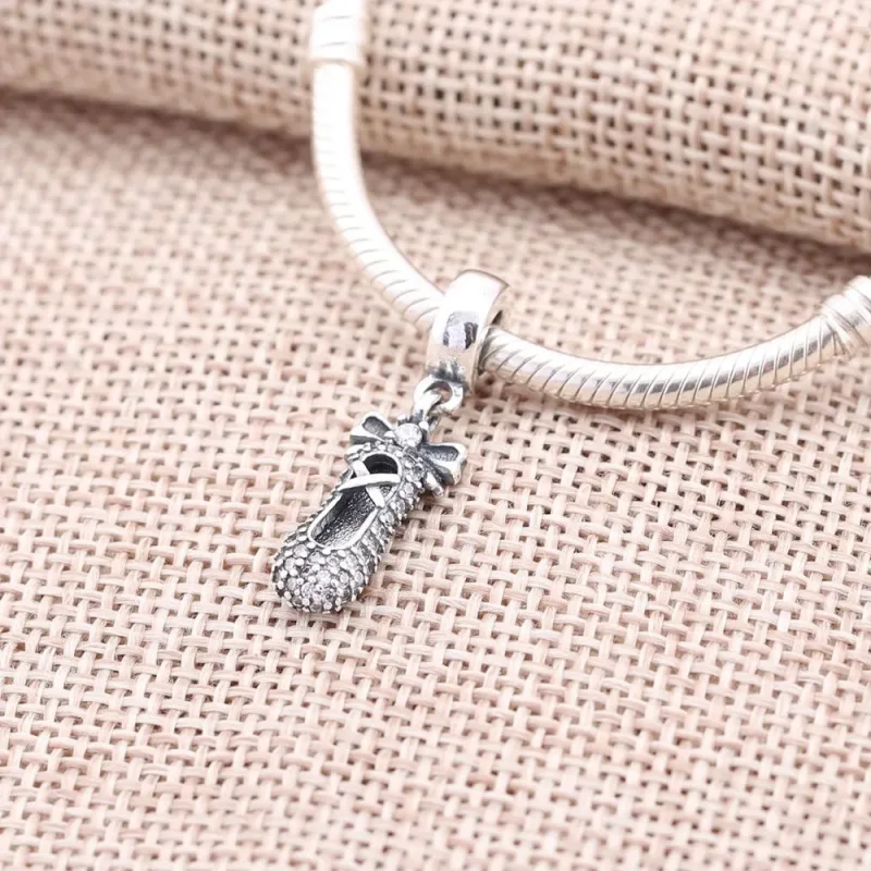 (bilde for) Butterfly Pandora Shine anheng med klare cubic zirconia - 791506CZ - Vis 2