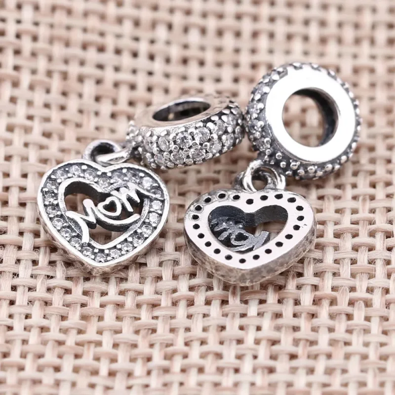 (bilde for) Butterfly Pandora Shine anheng med klare cubic zirconia - 791521CZ - Vis 2
