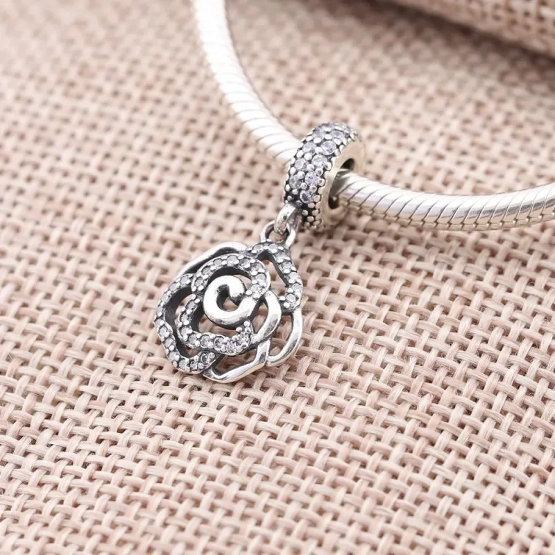 (bilde for) Butterfly Pandora Shine anheng med klare cubic zirconia - 791526CZ - Vis 2