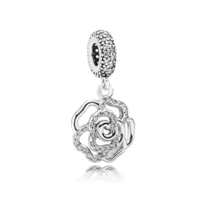 (bilde for) Butterfly Pandora Shine anheng med klare cubic zirconia - 791526CZ