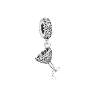 (bilde for) Butterfly Pandora Shine anheng med klare cubic zirconia - 791535CZ