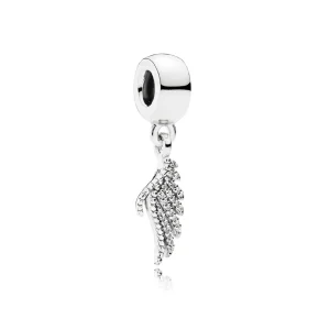 (bilde for) Butterfly Pandora Shine anheng med klare cubic zirconia - 791750CZ