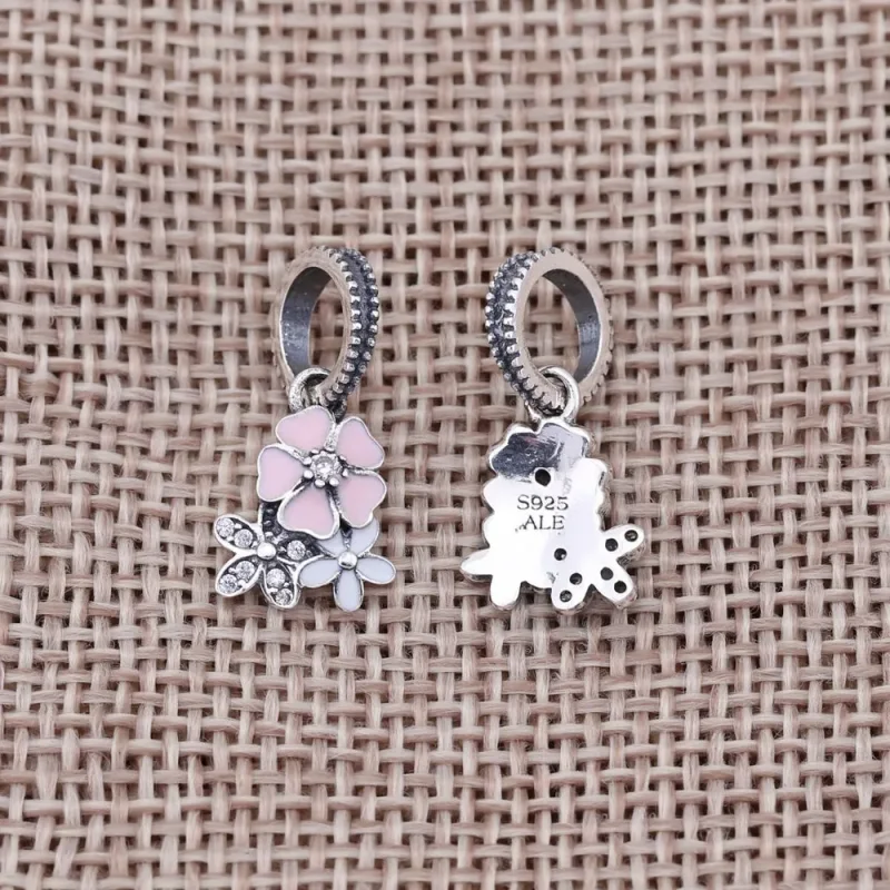 (bilde for) Butterfly Pandora Shine anheng med klare cubic zirconia - 791824ENMX - Vis 3