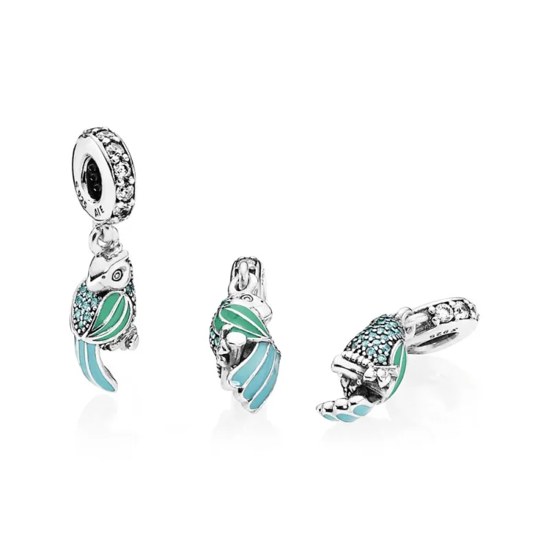 (bilde for) Butterfly Pandora Shine anheng med klare cubic zirconia - 791903ENMX - Vis 2
