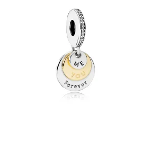 (bilde for) Butterfly Pandora Shine anheng med klare cubic zirconia - 791979CZ