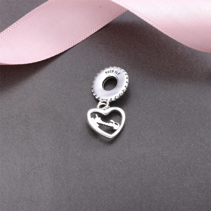 (bilde for) Butterfly Pandora Shine anheng med klare cubic zirconia - 792011 - Vis 3