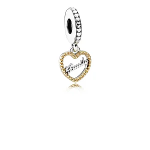 (bilde for) Butterfly Pandora Shine anheng med klare cubic zirconia - 792011