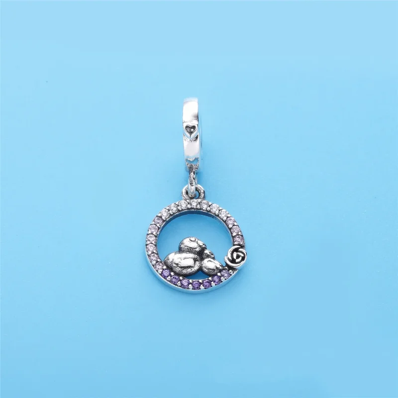 (bilde for) Butterfly Pandora Shine anheng med klare cubic zirconia - 797060NPRMX - Vis 2